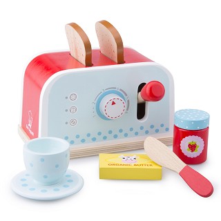 Toaster set - red